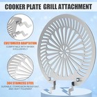 Cooker Plate Grill Attachment  Compatible With Mr  Heater Mh9bx - Portable