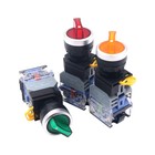 2 3 Position Latching Illuminated Rotary Control Switch Selector Led 22mm 220v