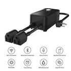 Smart Wifi Dimmer Plug 2 Sockets  Outdoor Smart Outlet Work With Alexa google