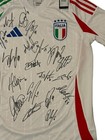 Italy 2024 Championships Team Signed Away Jersey With Coa  wow 