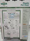 Petsafe Plastic Pet Door White Ppa00-10958 Small 1-15 Lb New