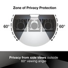 3m 27  Widescreen Monitor Privacy Filter 16 9 Black Matte Glossy Pf270w9b