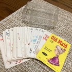 Vintage Old Maid Card Game 1960 s Whitman  4492 29 With Plastic Case Complete