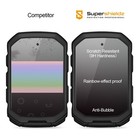 3x Supershieldz Tempered Glass Screen Protector For Garmin Edge Mtb