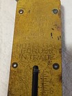 Antique John Chatillon   Sons New York Usa Brass 25 Lbs  Hanging Scale Small