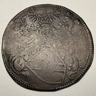 1666 Spanish Netherlands Jeton Coin Charles Ii Antwerp Sun Rare 1600s