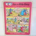 Vintage 1964 See A Bible Story Picture Puzzle Set Of 2 Each Puzzle Has 2 Stories