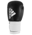 Adidas Hybrid 100 Boxing Gloves Black Sparring Training Mitts Muay Thai Kick