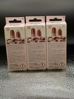 Kiss Impress No Glue Press-on Nails Manicure Short 88897 Sunkissed Peach X3