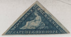 Cape Of Good Hope 1863 Scott  13c Wmk 15 Certified Aps 3 Full Margins