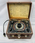 Vintage Solar Capacitor Analyzer Resistance Bridge Cb Model Tube Tester Wood Box