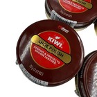 12x Kiwi Brown Shoe Polish 2 5oz 70g Renews   Protects Leather Shoes