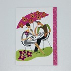 Vintage Anniversary Card    sexy  Fabulous  Gorgeous  You     By Robin Zingone P1