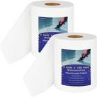 2 Pack 4 Inches X 164 Feet Waterproofing Membrane Anti Fracture Fabric  Reinf   
