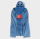 Marvel Captain America Kids  Hooded Blanket  The Marvel Collection