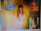 Vintage Classic Sexy Swimsuit Calendar Girls Miller Lite Beer Poster 2013- 28x18