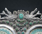 Vintage Matilde Poulat Matl Sterling   Gemstone Frame Mexico