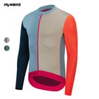 Men Cycling Jersey Long Sleeve Pro Road Bike Shirt Summer Bicycle Breathable 