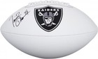 Tim Brown Oakland Raiders Autographed Wilson White Panel Football