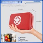 201 Pcs First Aid Kit trauma Kit With Essential Emergency Medical Supplies