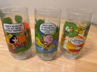 Camp Snoopy Mcdonalds Glasses    set Of 3   