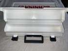 Bernina Accessory Storage Box Carry Case White red Hidden Drawer