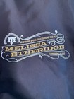 Melissa Etheridge Vip Black Bomber Jacket Xl Patch Signed Poster Autographed