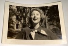 Rare Antique Vintage American Surprise Expression Young Woman Snapshot Photo  Us