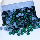 Ss16 Ss20 Emerald Crystal Hotfix Iron On Flatback Hot Fix Glue Glass Rhinestones