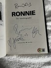 Rolling Stones Ronnie  Wood Signed Autograph Autobiography Ronnie Beckett Coa