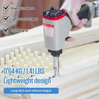 Meite 1170 Pneumatic Upholstery Decorative Tack Nail Gun 7 16 Inch Head Diameter