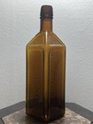 Very Rare Yellow Glass 1880 German Hop Bitters Bottle