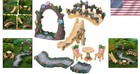 Complete Fairy Garden 8-piece Decor Set     Ideal For Dollhouses And Terrariums
