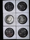 Gem Proof  6 Coins  1964 Kennedy Half Dollar - Pr Pf