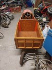 Rare Antique French Pedal Car Truck Wood   Metal 1920s-1930s Large Size