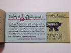 Disneyland 1968 Adult Vintage Magic Key Ticket Book Disney W 2nd Day Admission