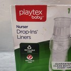 Playtex Clear Nurser Drop-ins Liners 8-10 Oz 150 Count Anti-colic Disposable