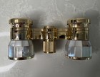 Vintage La Scala Theater Binoculars Opera Glasses Mother Of Pearl W  Box   Case