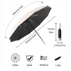 Extra Large Travel Folding Inverted Reverse Umbrella Waterproof Automatic Ope   