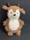 Jellycat Little Reindeer Plush Brown White Stuffed Deer Animal 7 