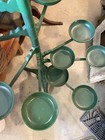 Vintage Cast Iron Violet Antique Plant Stand 9 Arm 12 Pots Victorian