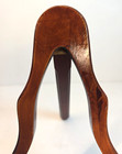 Vintage Van Hygan   Smythe Wood Art Easel Plate Display Stand Walnut 7 5 x 5 
