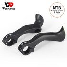 West Biking Mtb Bike Handlebar Bar Ends Ergonomic Extended Bicycle Bar Ends