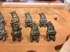 Vintage Disney Goofy Metal Drawer Pulls  set Of 9  Made In Taiwan