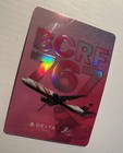 Delta Air Lines Bcrf Limited Edition Trading Card  80 2026 Boeing 767-400er Pink