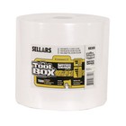 Sellars 68300 1-ply 11 8 X 12 8 Toolbox Waterweave T600 Wipers - Wht  1 ct  New