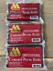 New Marianna Professional Concave Perm Rods Count 3 Packs 18 Count Hair Styling