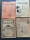 Alle s Knitting Machine News   Views Pattern Lot 1981   1983 Mixed Lot 13 Issues