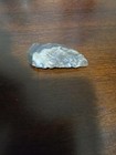Flint Knapped Stone Point   Knife Blade Gray Chert