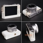 For Panasonic Gm1 Gm1s Handmade Genuine Real Leather Half Camera Case Bag Cover